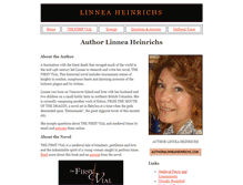 Tablet Screenshot of linneaheinrichs.com